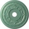 Ekena Millwork Baltimore PVC Medallion (Canopies up to 7 3/4"), 22"OD x 3 1/2"ID x 1"P, Metallic Sea Mist CMP22BAFSM - alternate 1